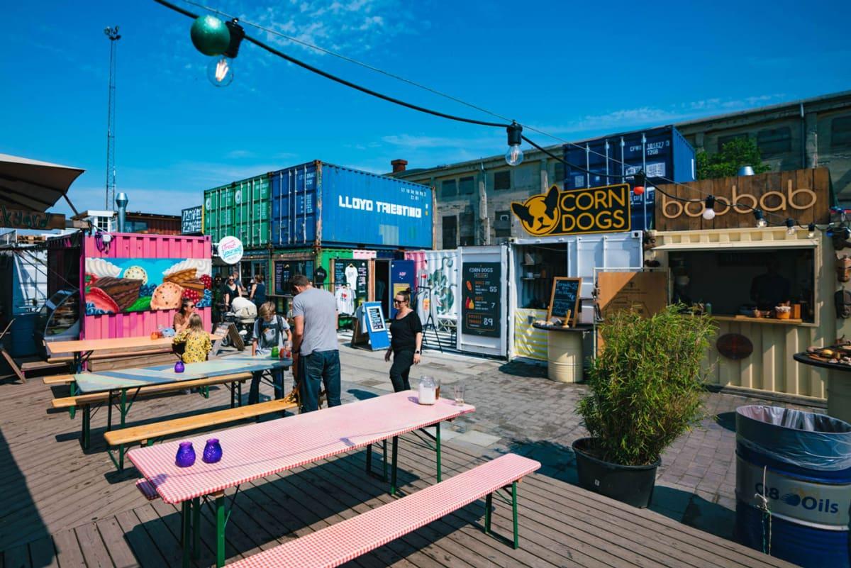 Marché de Streetfood Reffen Copenhague