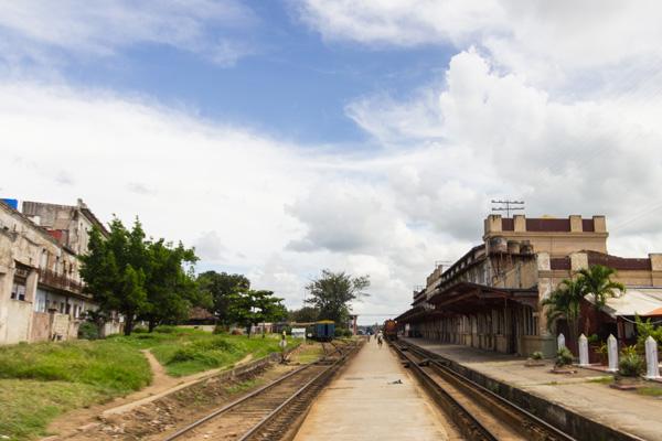 The train station in Camagüey is said to be the largest in Cuba