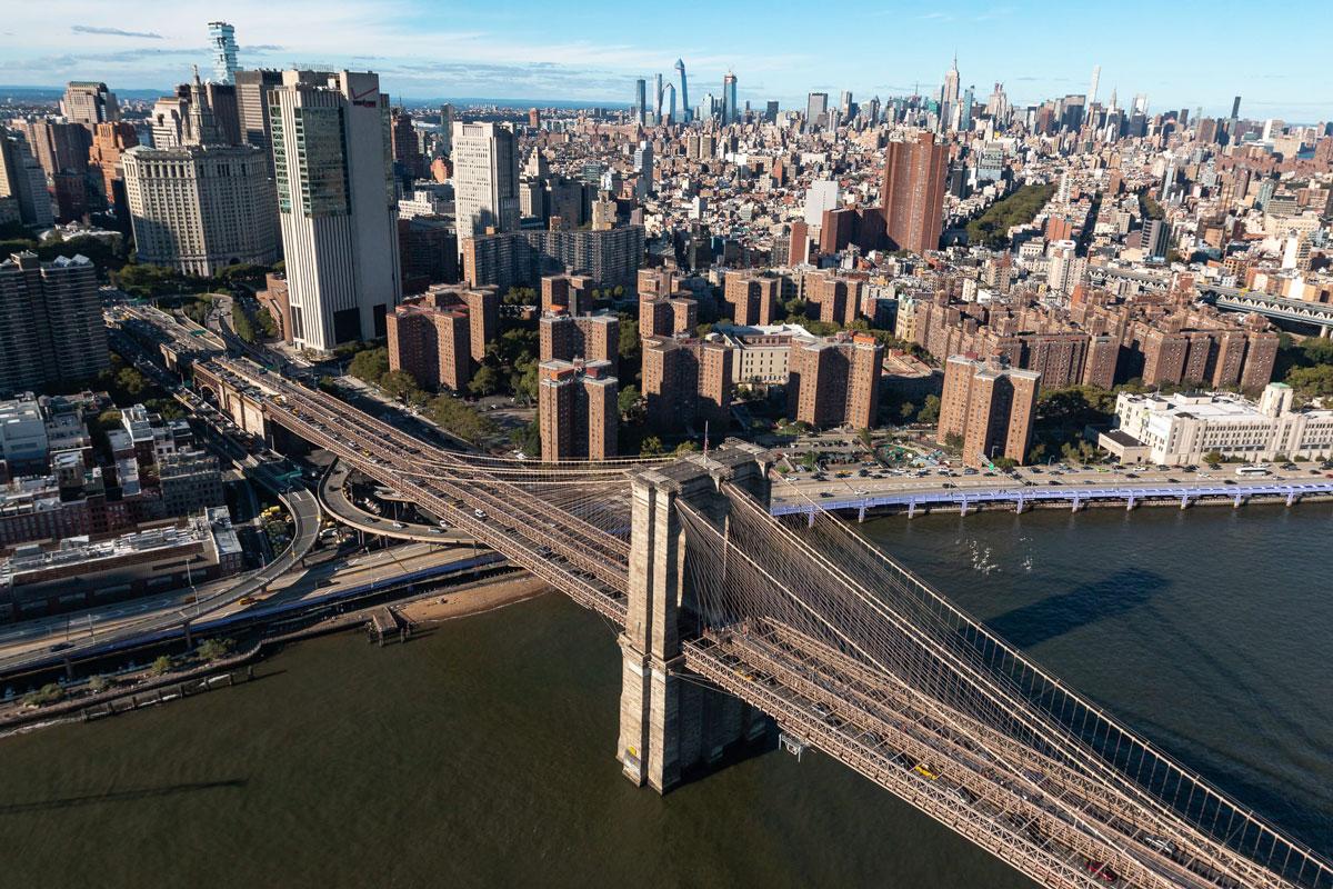 Brooklyn Bridge from above