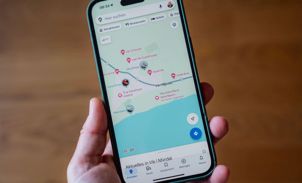 Preparing Google Maps for offline use, including downloading offline maps.
