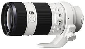 Objectif Sony Alpha 7 70 - 200 mm