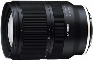 Tamron 17-28 mm F/2.8 Objectif Sony Alpha 7