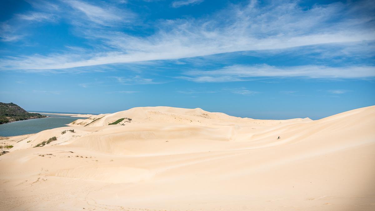 Sandboarding at Woody Cape, Addo Elephant National Park, South Africa