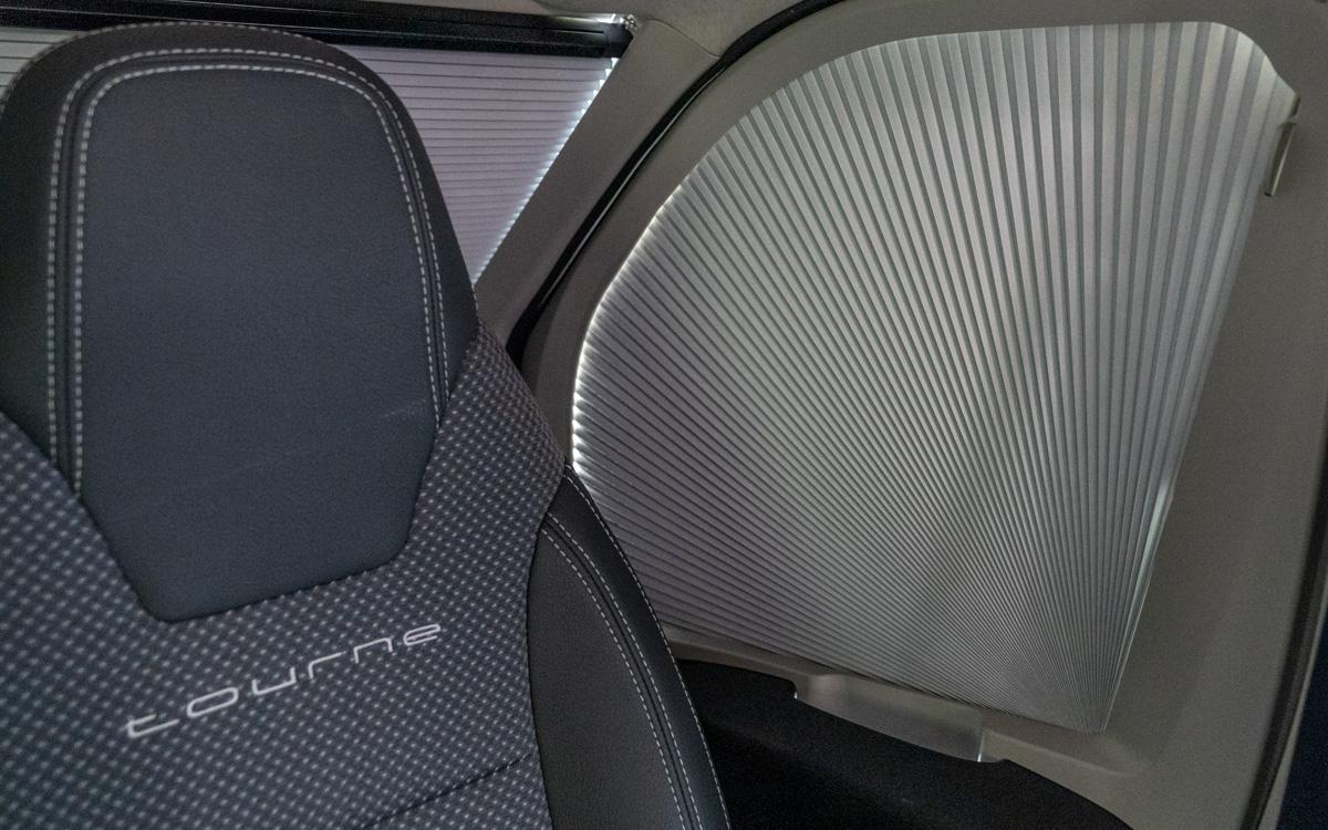Interior Blackout Curtain in the Motorhome