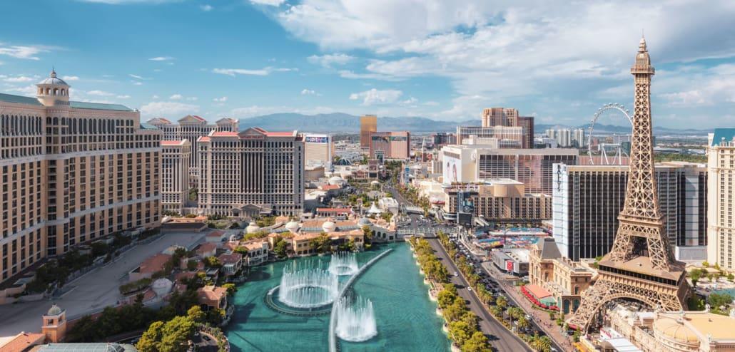 Le meilleur moyen d'atteindre A à B à Las Vegas, c'est à pied. Mais attention : on se perd très rapidement.