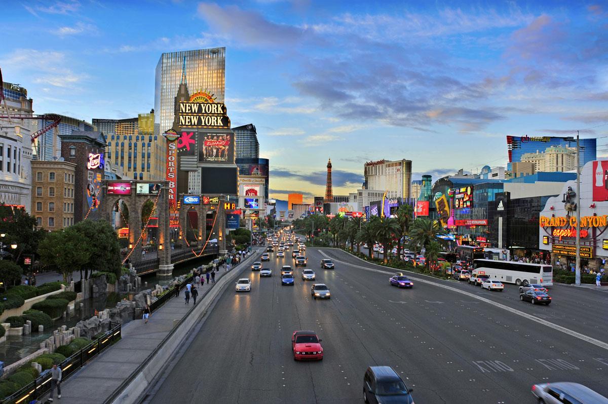 Attractions à Las Vegas : Strip de jour