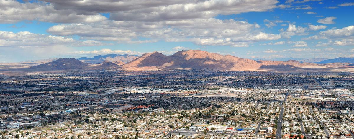 Attractions à Las Vegas : panorama depuis la tour Stratosphere