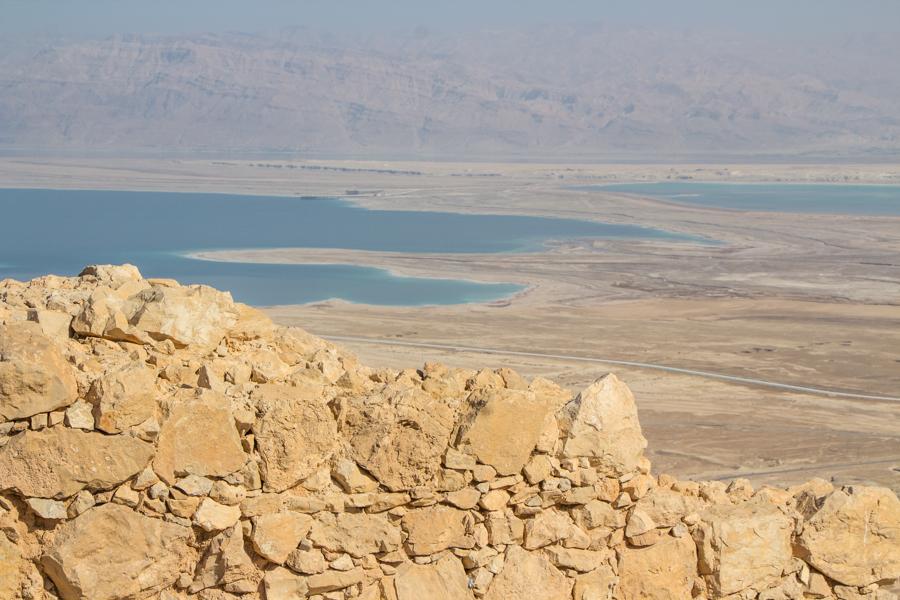 Masada View of the Dead Sea