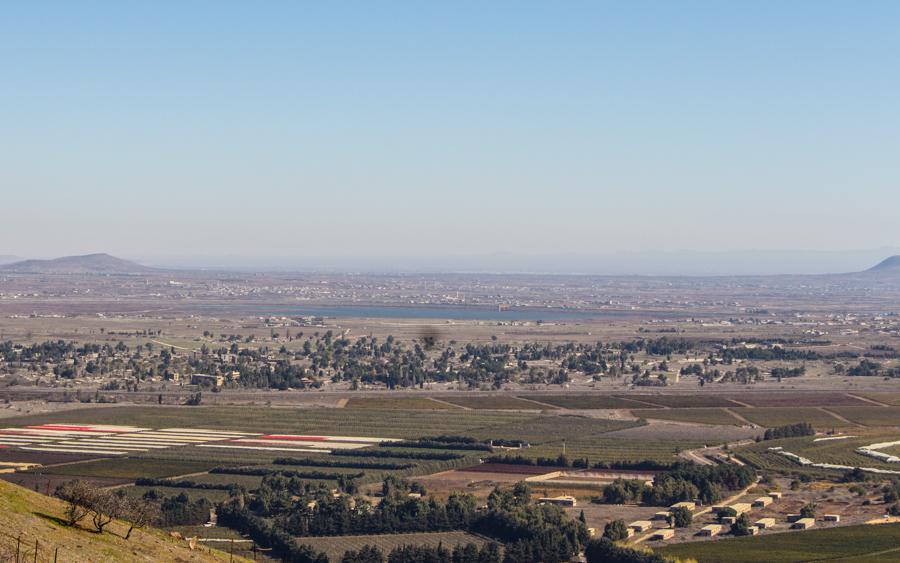 Golan Heights View to Syria