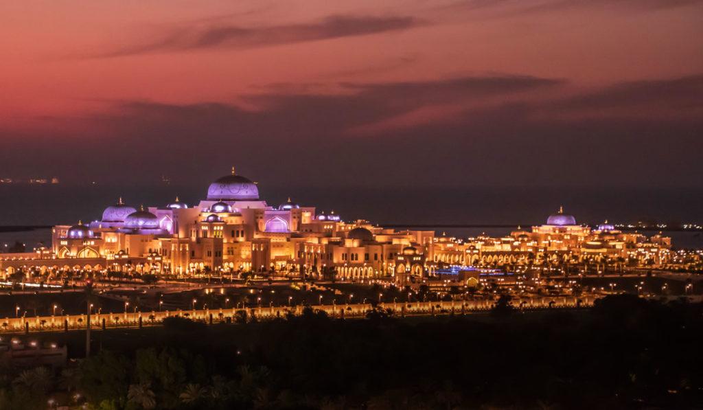 Qasr al Watan Palais présidentiel à Abou Dhabi