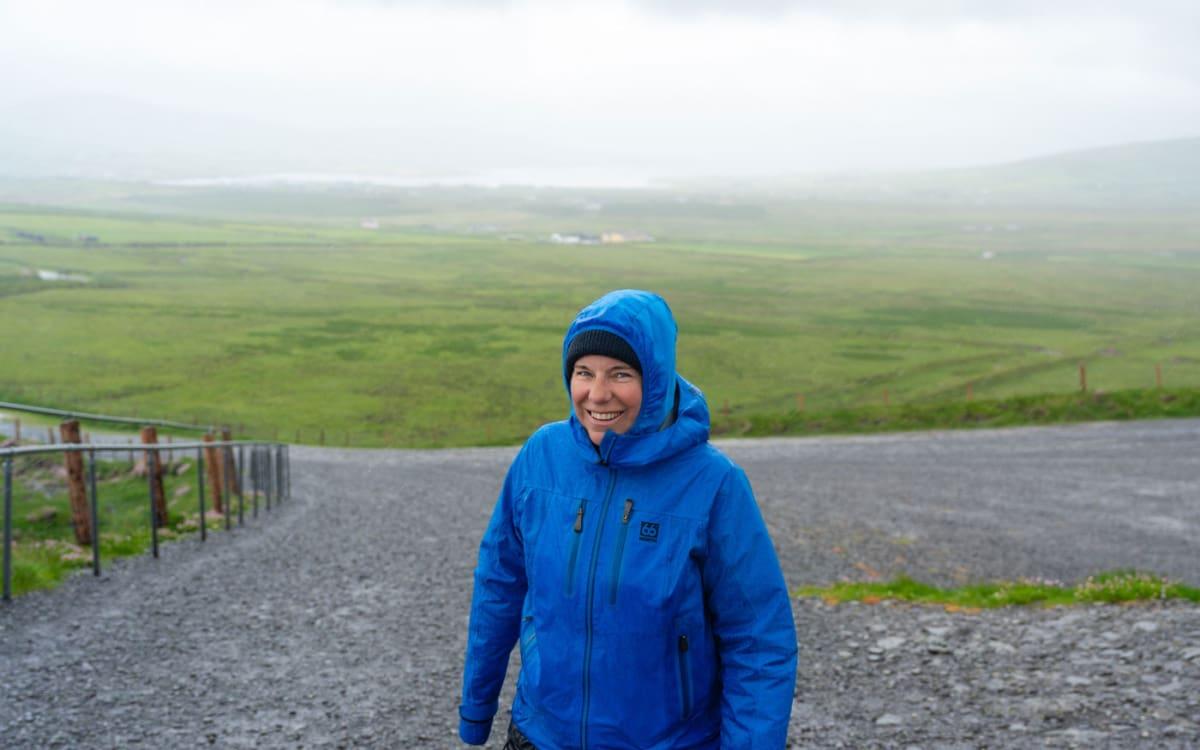 You should also have a rain jacket and rain pants with you in summer in Ireland