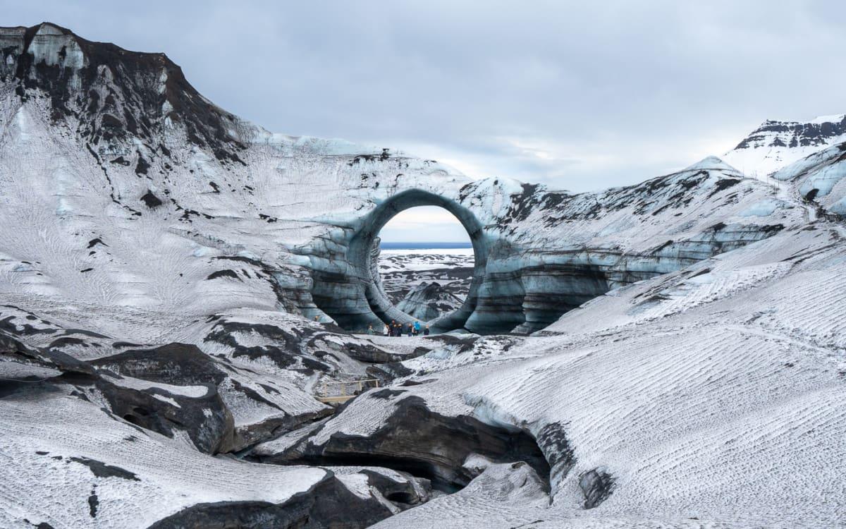 Old Katla Ice Cave, no longer accessible