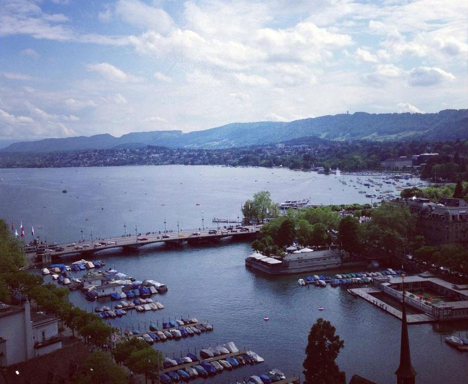 zurich from above