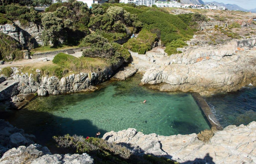 Hermanus Tuinroute Zuid-Afrika Privé Zwembad