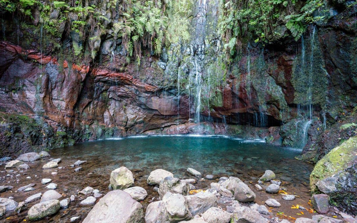Lac des 25 Fontes randonnée Levada à Madère