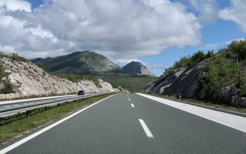 Terugreis via de tolweg naar Duitsland uit Kroatië