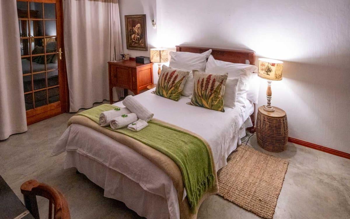 My room at the African Vineyard Guest House, Upington
