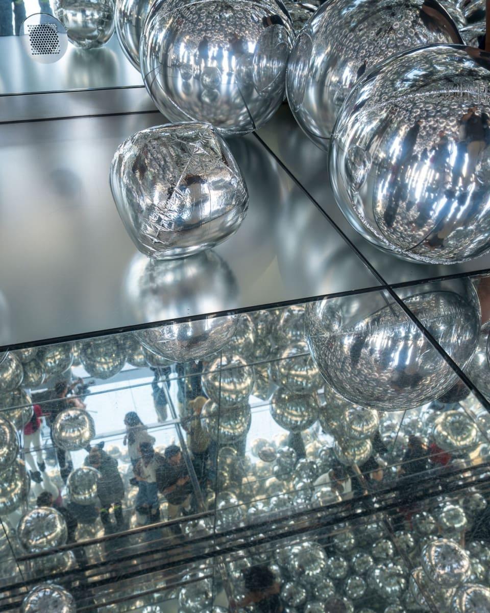 Affinity Room at SUMMIT One Vanderbilt with the silver balloons