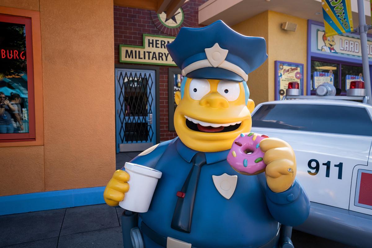 Universal Studios Hollywood Simpsons Land