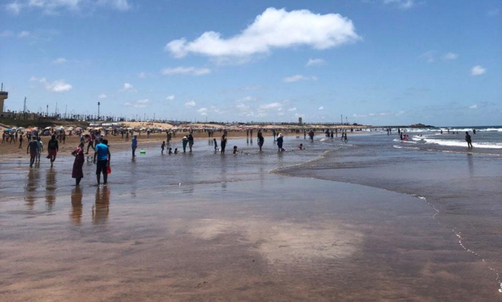 Beach in Casablanca (Morocco)