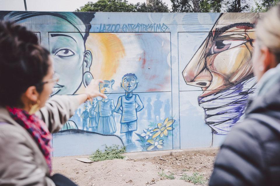 La visite de Street Art à Lima est une activité recommandée pour la capitale péruvienne.