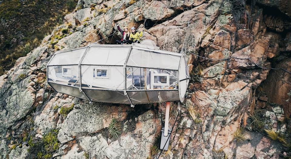 Skylodge Adventure Suites Pérou capsule