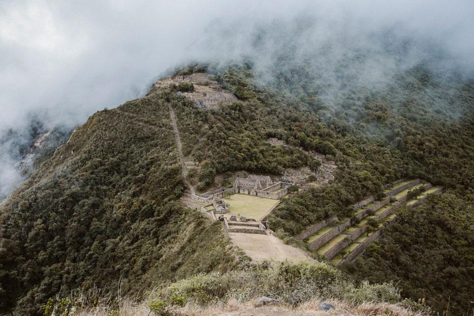 Choquequirao Inka site Pérou