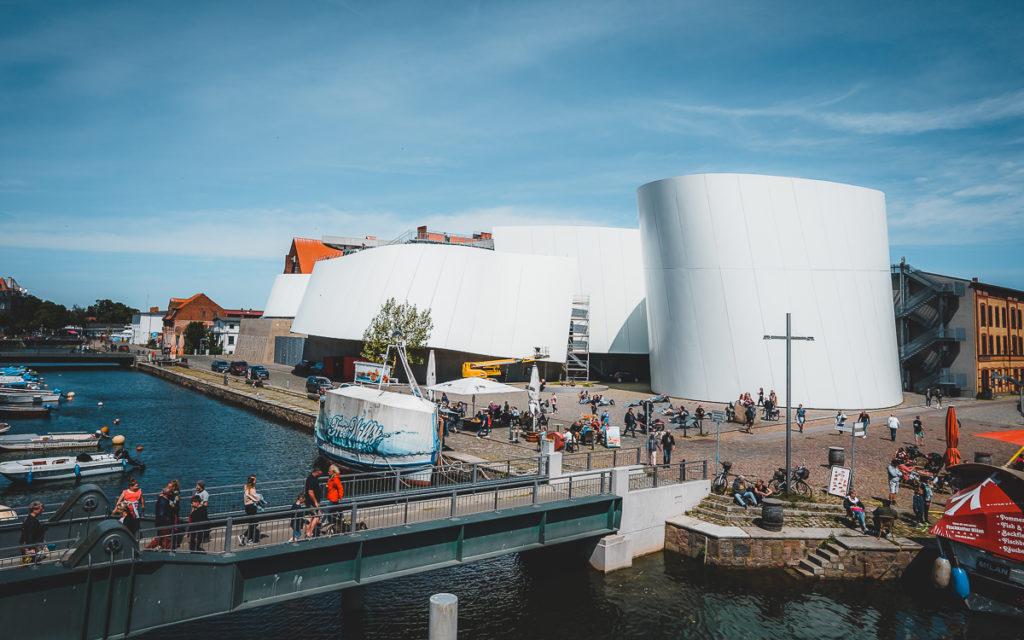 Ozeaneum in Stralsund. One of the main attractions in Stralsund. Ideal for a trip from Rügen.