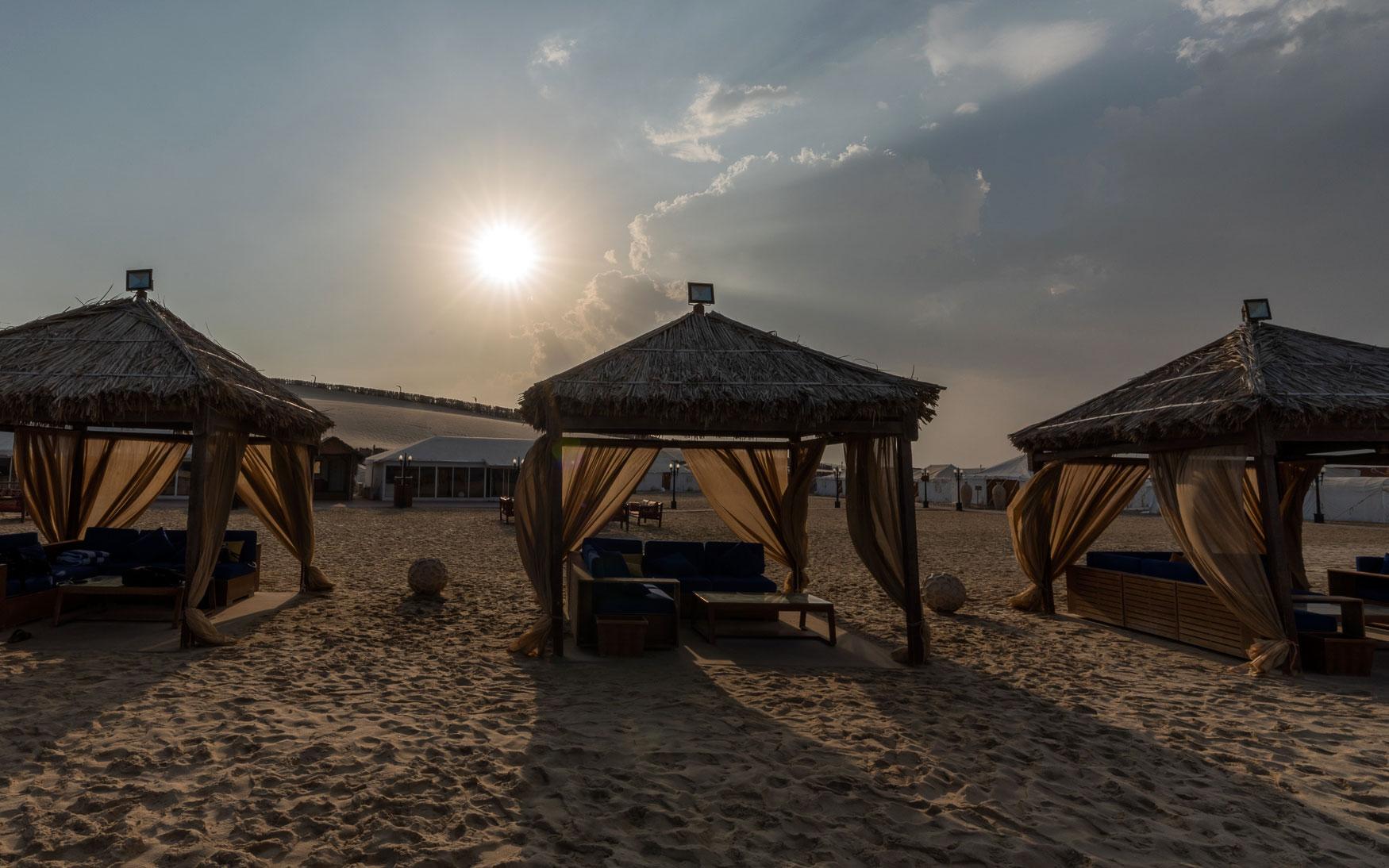 Lieu à visiter à Doha : Faites un safari dans le désert jusqu'au campement dans le désert