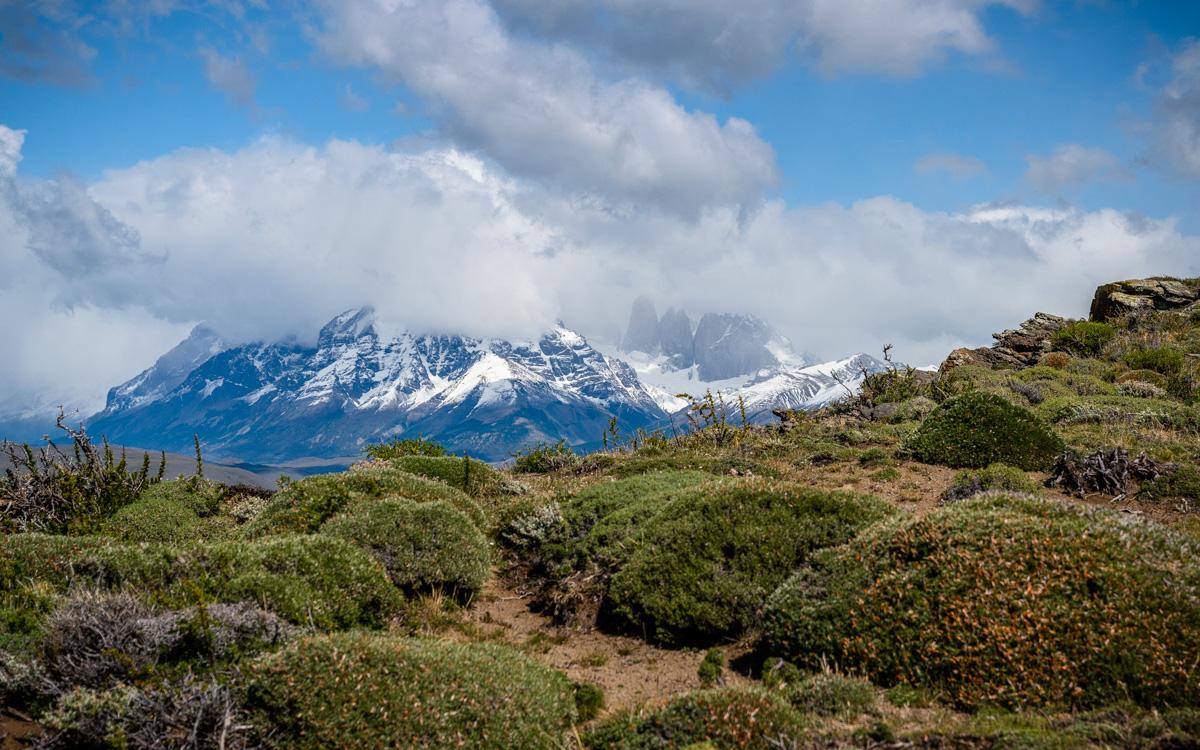 Uitzicht op Torres del Paine