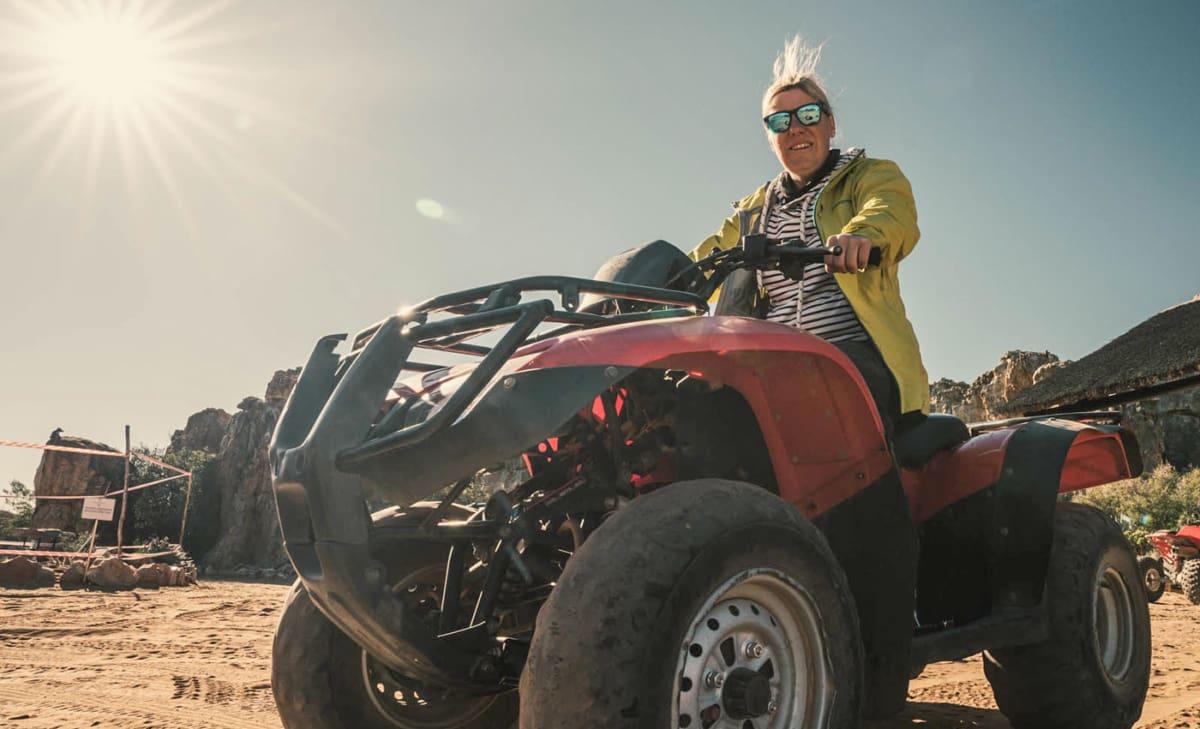 Quad biking Kagga Kamma Nature Reserve