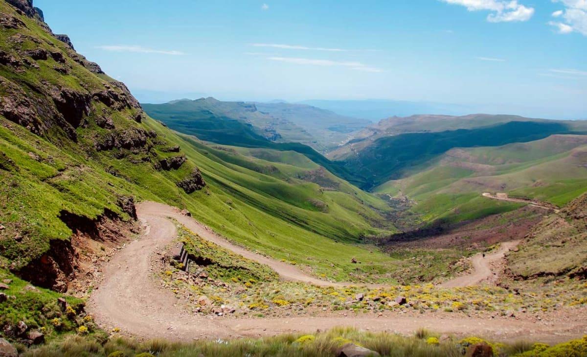 Sani Pass vers le Lesotho