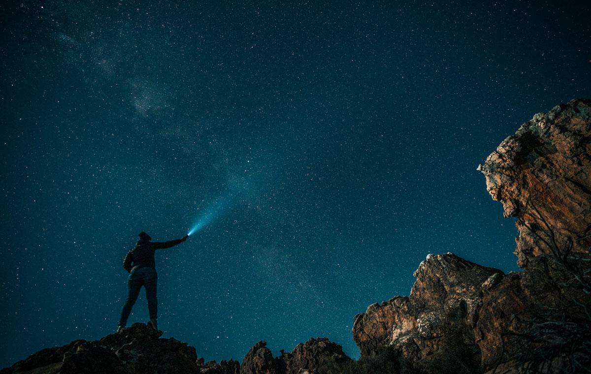 Photographie du ciel nocturne à Kagga Kamma