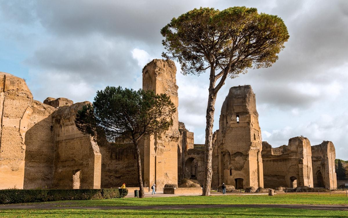 Baths of Caracalla in Rome