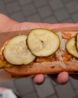 Kopenhagen typisch eten Hotdogs