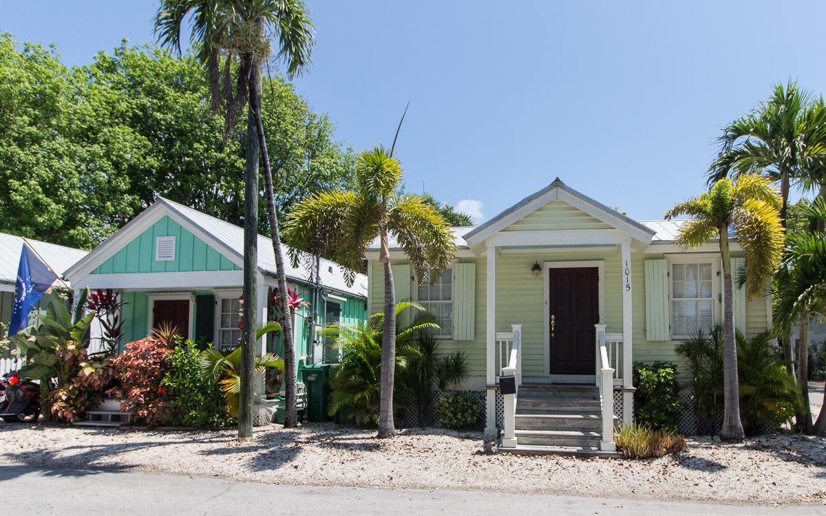 Key West Wooden Houses Old Town