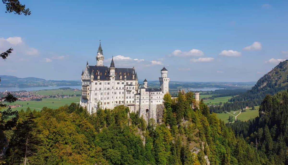 Neuschwanstein from Marienbrücke