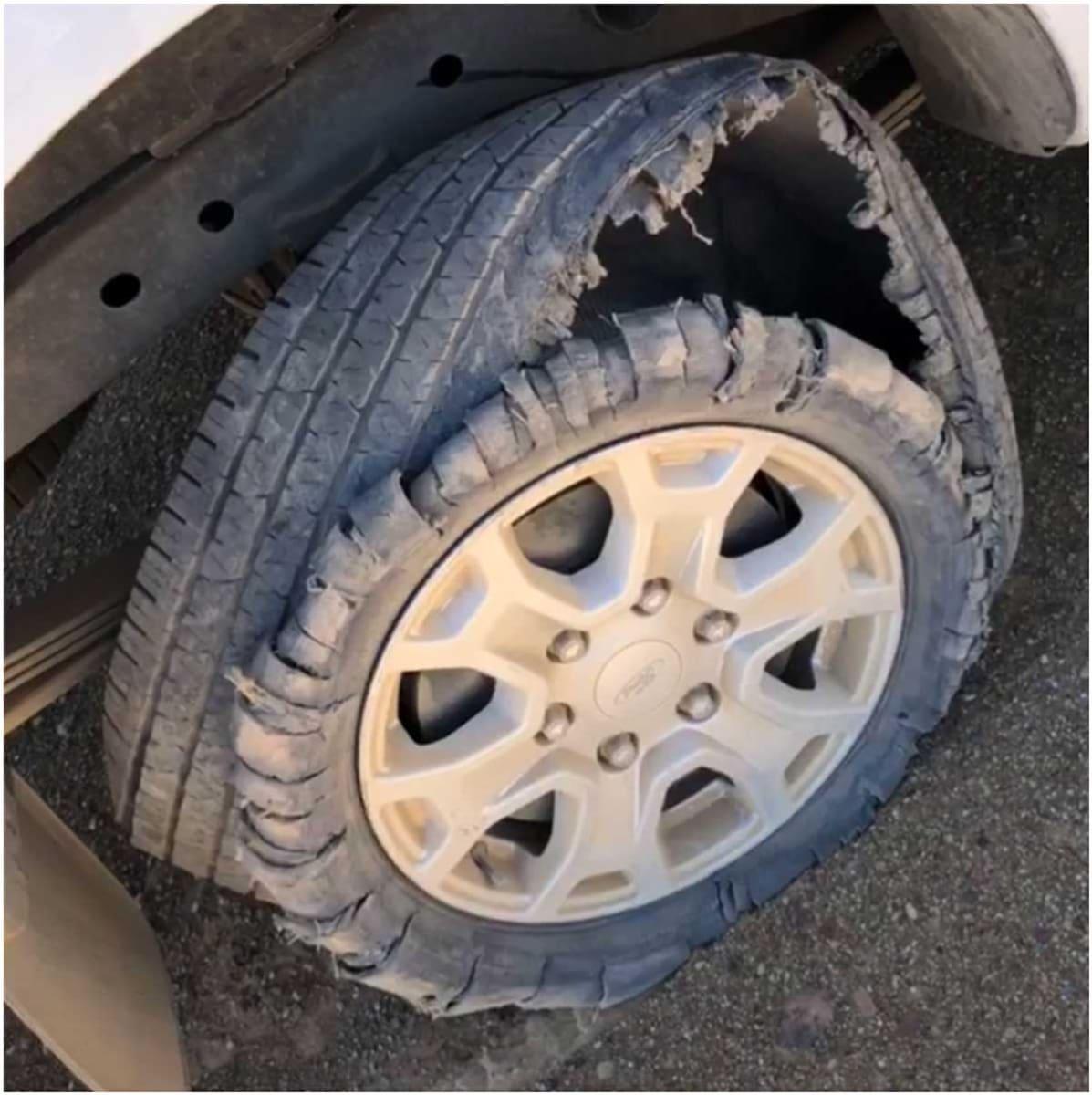 Location de voiture en Afrique du Sud : Pneus crevés