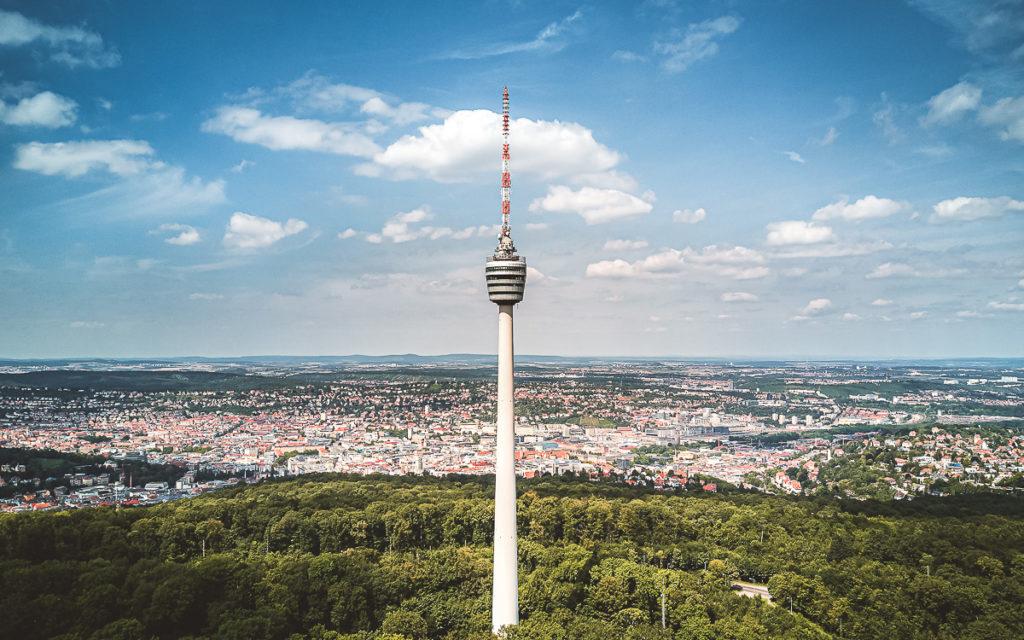 Télévision de Stuttgart sur les Fildern
