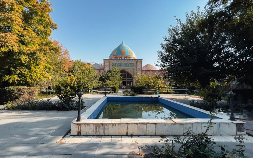 Blue Mosque in Yerevan, Armenia