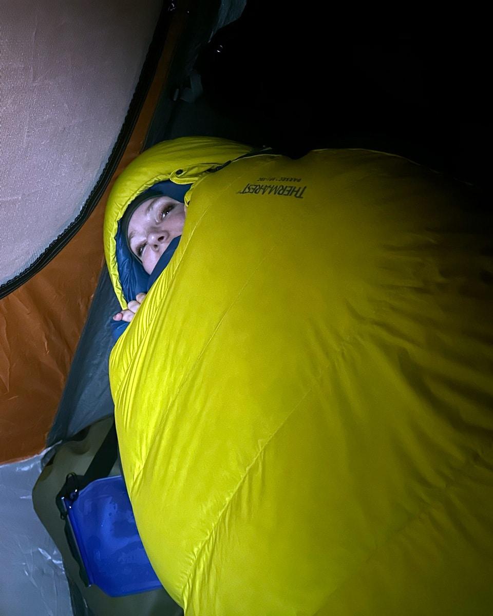 Sustainable down sleeping bag: Therm-a-Rest Parsec 0F/-18C