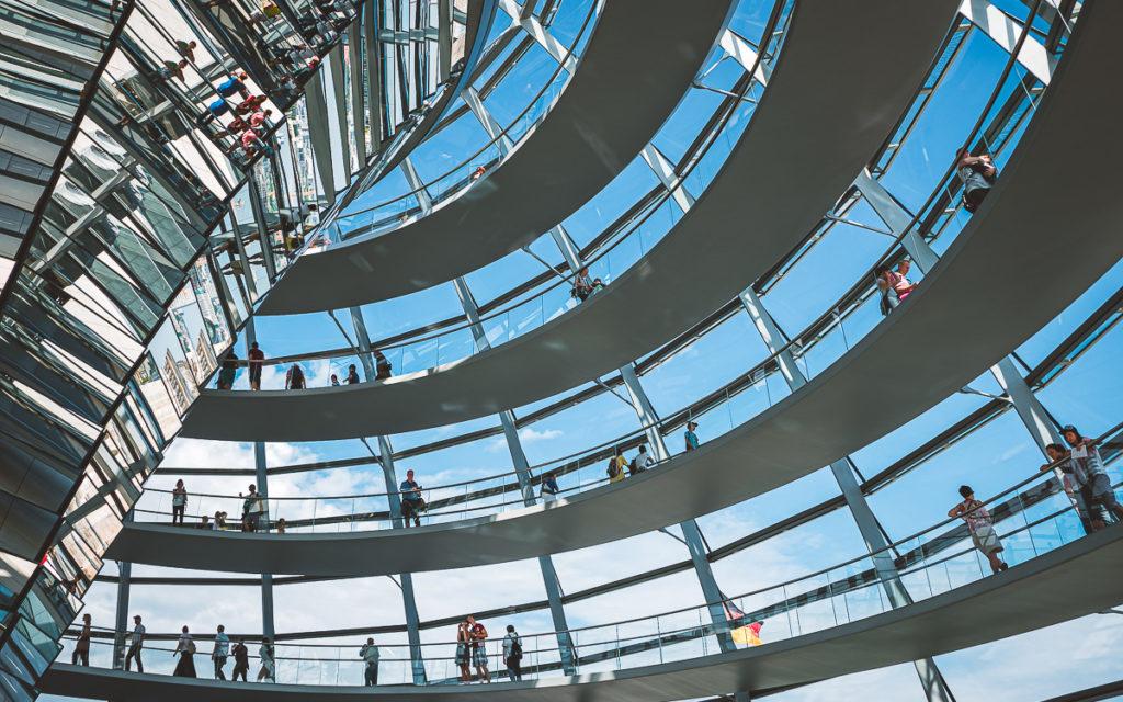 Visit the Reichstag dome in Berlin