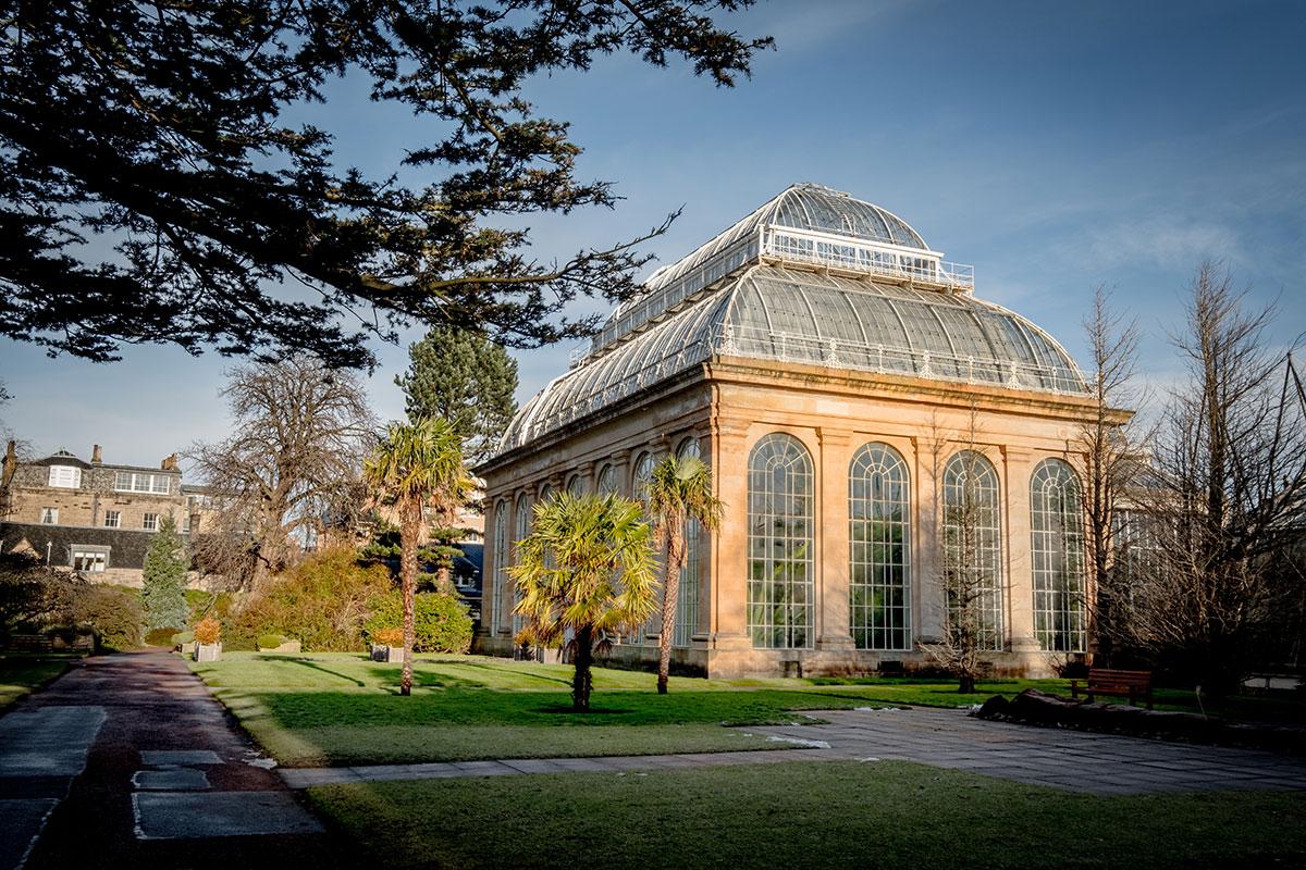 Jardin botanique Édimbourg Serre