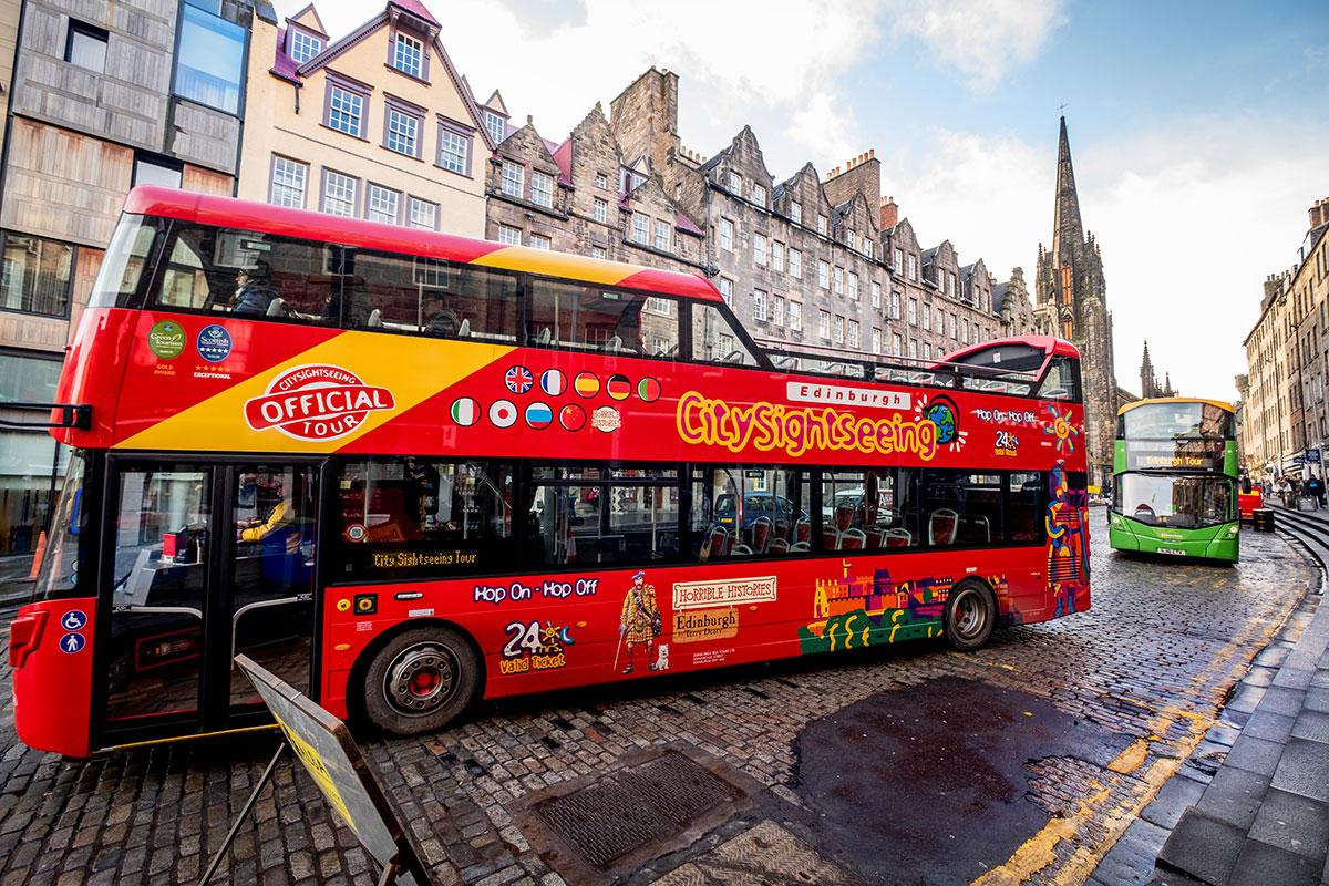 Bus Hop-on Hop-off à Édimbourg
