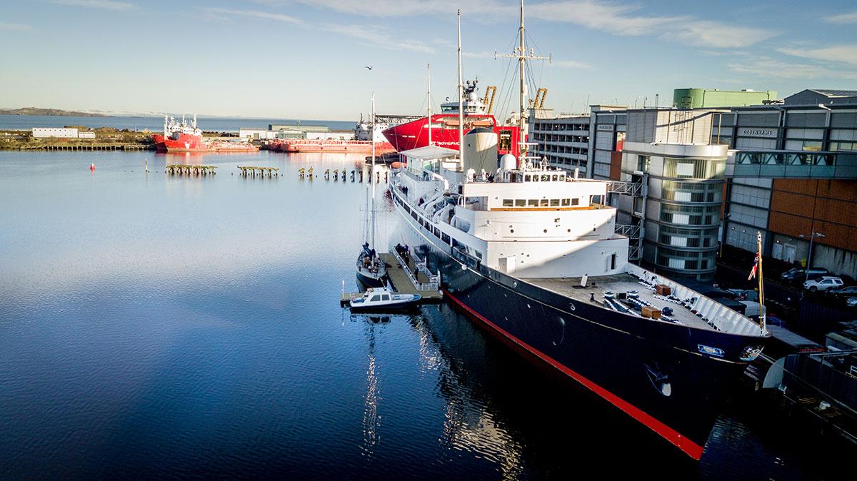 Yacht royal Britannia Leith, Édimbourg