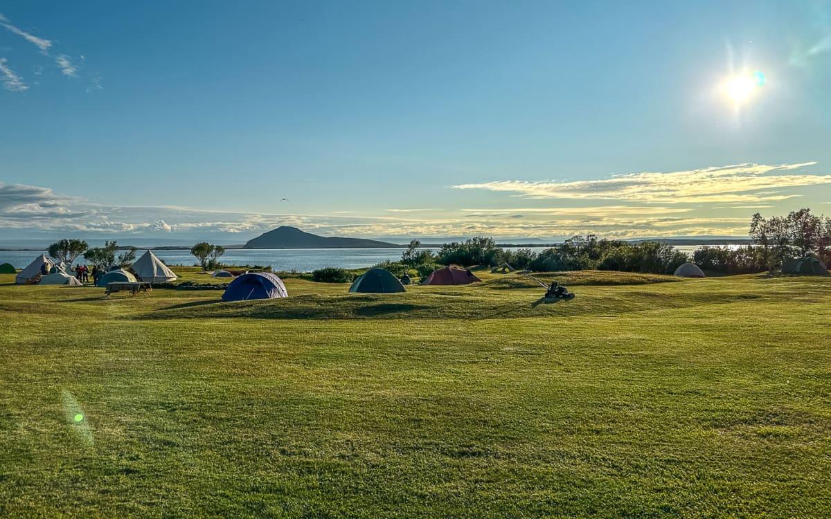 Camping Myvatn Iceland