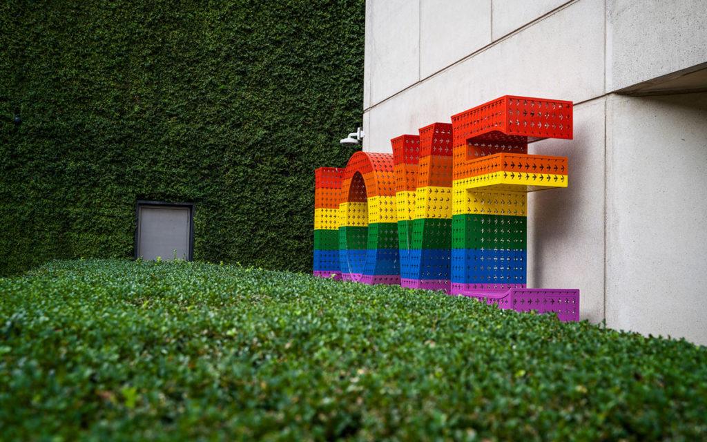 POPOS (Privately owned public open spaces) at Apple Store San Francisco