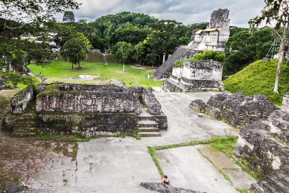 Temple II à Tikal Guatemala