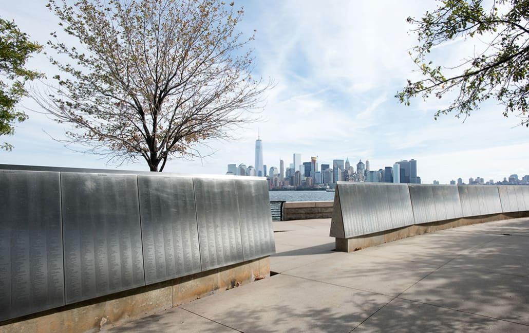 Outside Ellis Island: Names of Immigrants in the Park