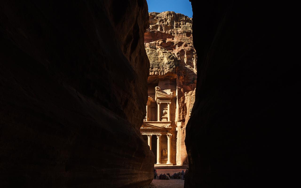 Reisverslag Jordanië Petra Schatzhaus